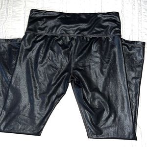 Athleta Dark Shiny full length leggings